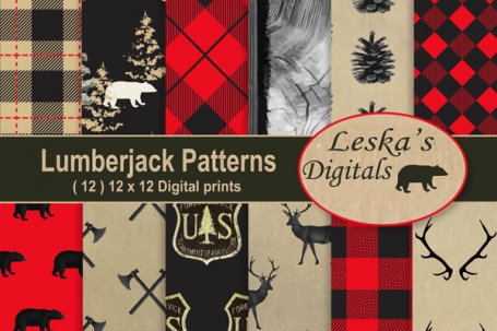 Lumberjack Digital Paper