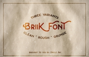 Briik - Hipster Fonts