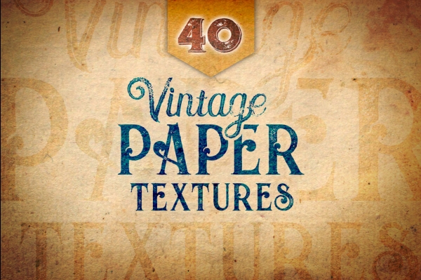 Download 40 Vintage Paper Textures 