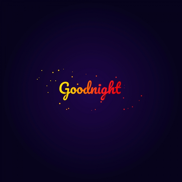 Download Goodnight origami text concept, vector art and illustration. 