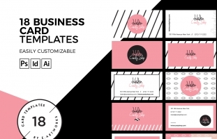 Candy - Business card templates