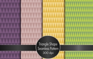 Triangle Shape Seamless Pattern