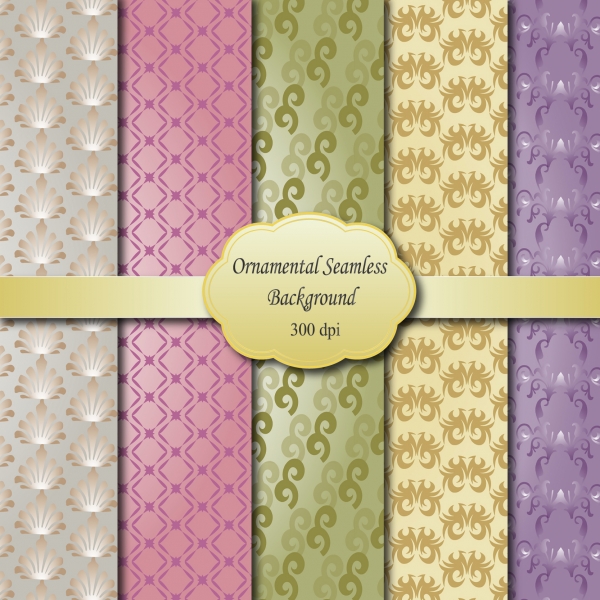 Download Ornamental Seamless Background 