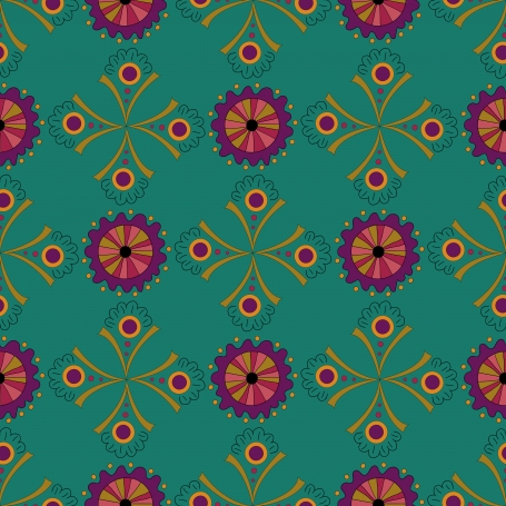 Amazing seamless pattern a green