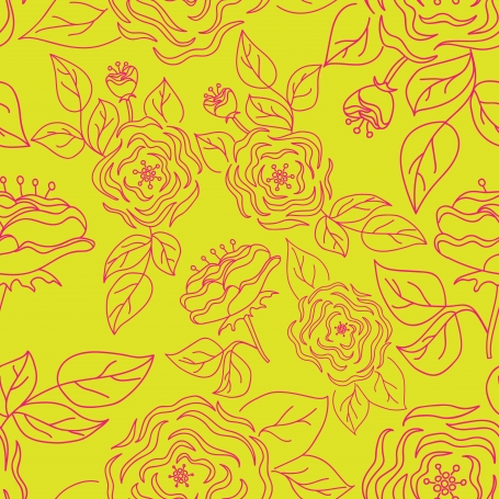 Seamless Pattern with Hand-Drawn