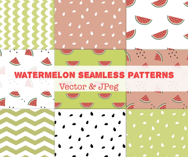 Download Watermelon Summer Patterns  