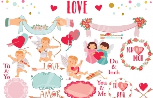 Love Clip Art, Wedding Clip Art