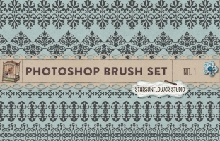 Photoshop Brushes Sweet Ornament
