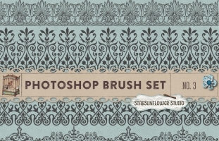 Photoshop Brushes Sweet Ornament