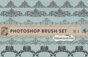 Photoshop Brushes Sweet Ornament