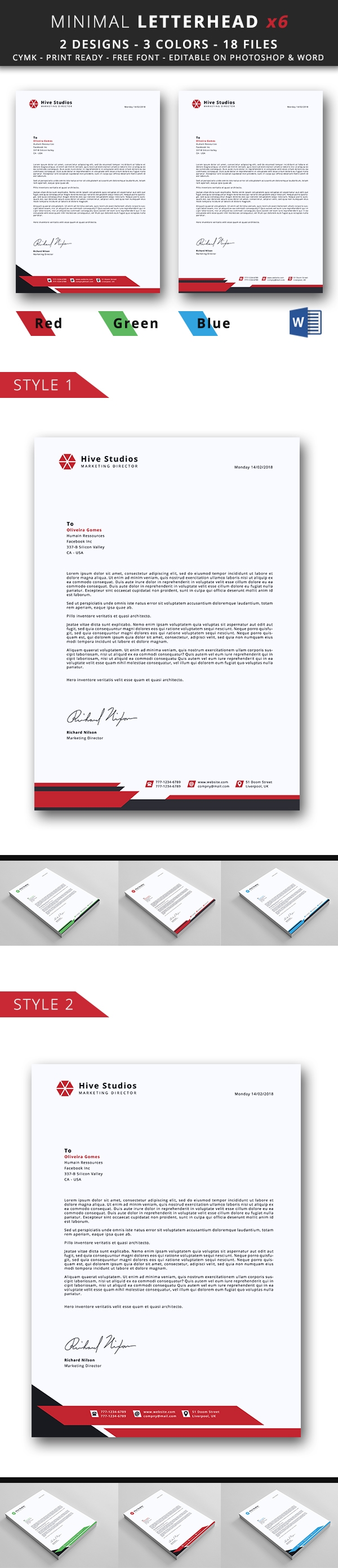 Download Letterhead Template 