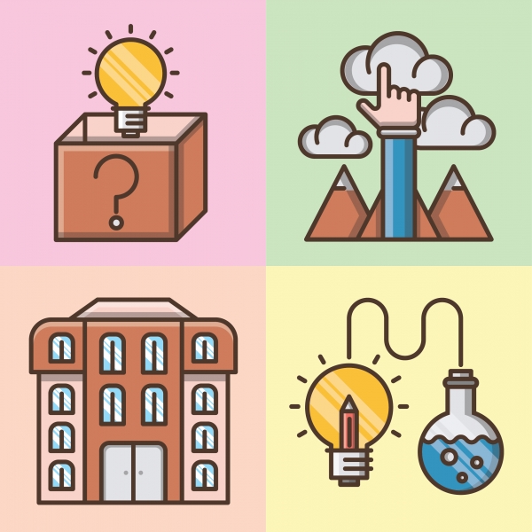 Download Knowledge and Education Icons Set 