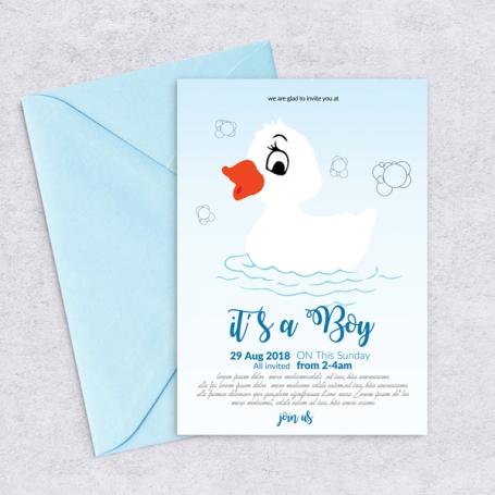 Baby Shower Flyer Template