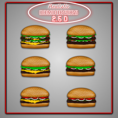 Realistic Hamburgers