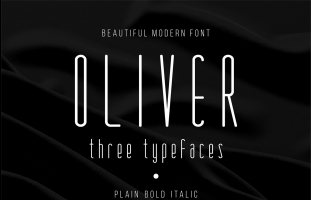 Oliver modern font