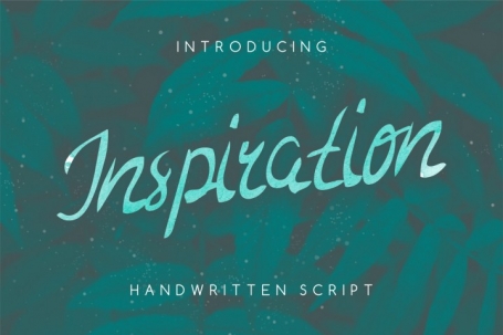 Inspiration - handwritten script