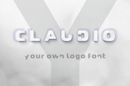 Claudio Attractive font