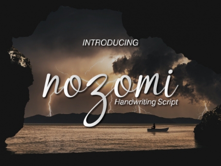 Nozomi 6 Family Font