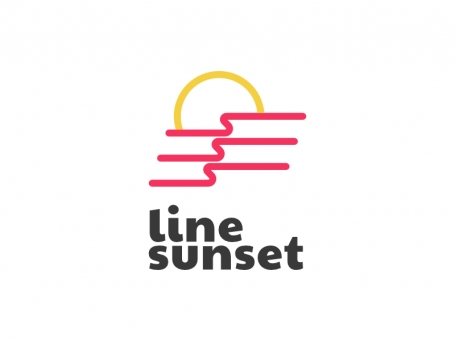 Sunset - line sunset Logo