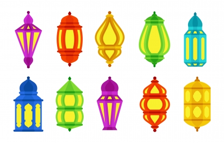 Colorful Islamic Arabic Lantern