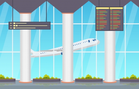Airport Airplane Terminal Gate