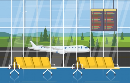 Airport Airplane Terminal Gate