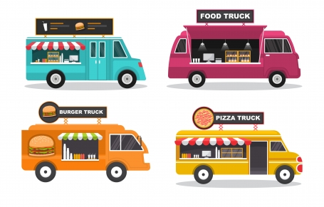 Food Truck Van Car Vehicle
