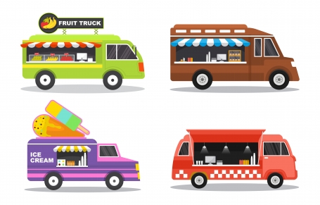 Food Truck Van Car Vehicle